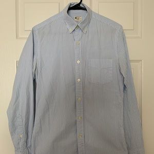 J. Crew Pinstripe button down